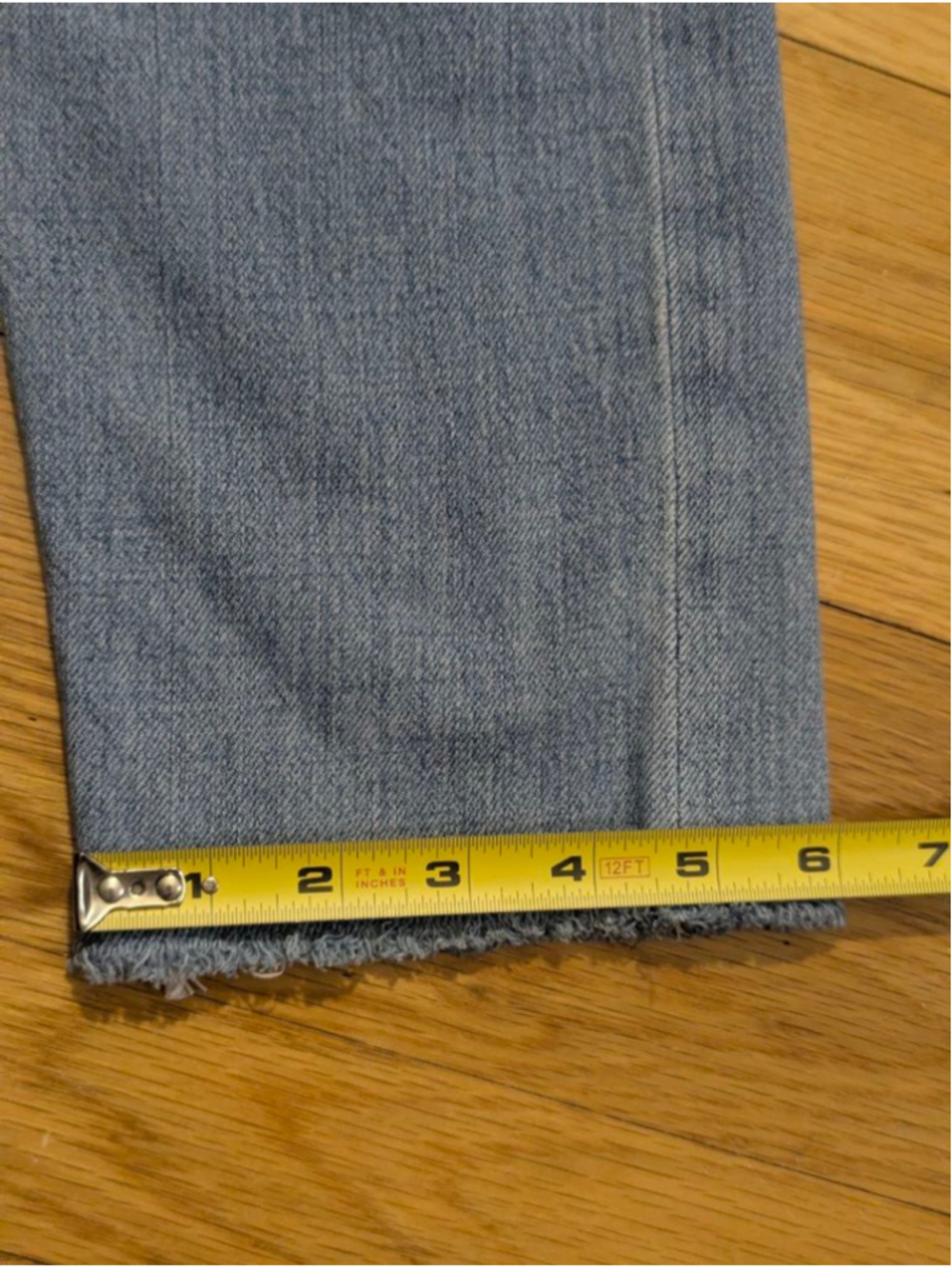 Citizens of Humanity Liya Jeans Blue Straight Leg Size 27 - Picture 13 of 14